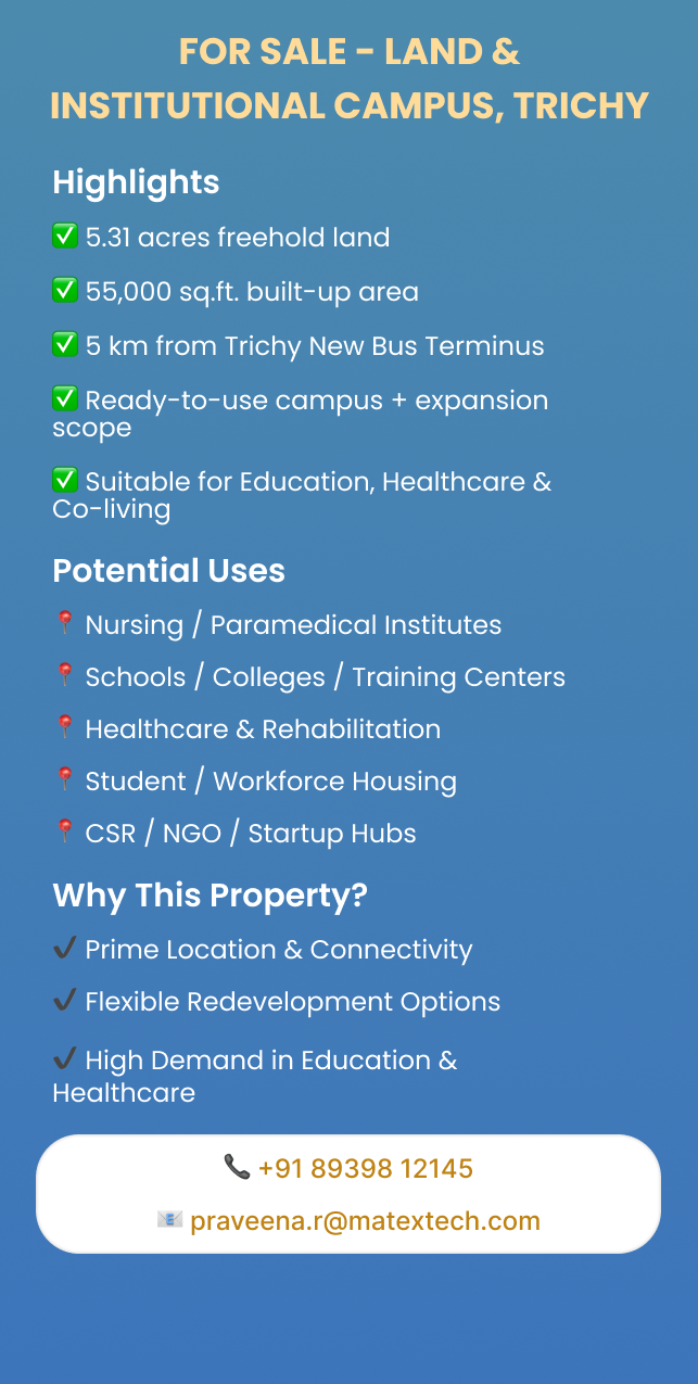 Land and Institutional Mobile Banner